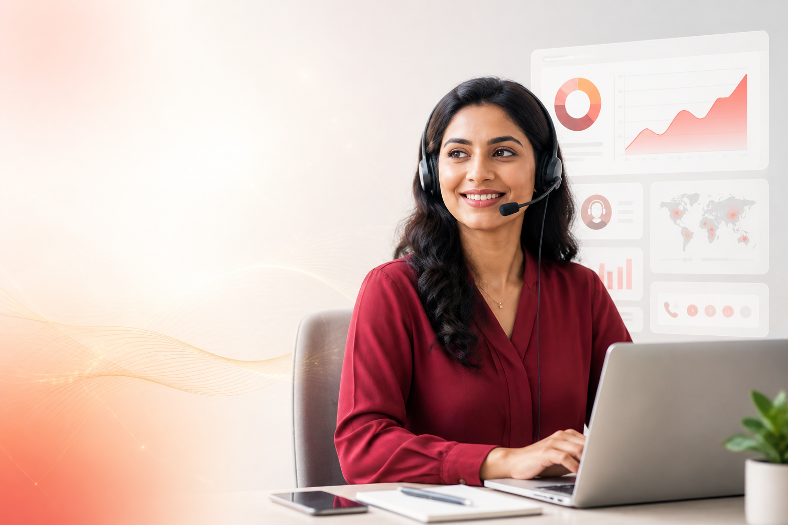 Smartwave cloud telephony customer support professional